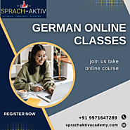 Website at https://sprachaktivacademy.com/german-online-classes-language-course-in-india/