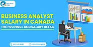 Business Analyst Salary in Canada: The Province and Salary Detail