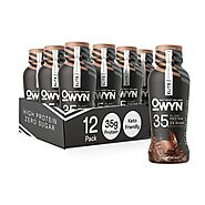 OWYN - Pro Elite Vegan High Protein Keto Shake, Chocolate, 12 Fl Oz (Pack of 12) | eBay