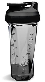 HELIMIX 2.0 Vortex Blender Shaker Bottle Holds upto 28oz | No Blending Ball or Whisk | USA Made | Portable Pre Workou...