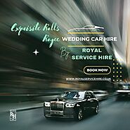 Exquisite Rolls Royce Wedding Car Hire by Royal Service Hire