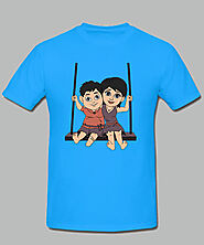 Tuan Tuin Skyblue T-shirt For Men