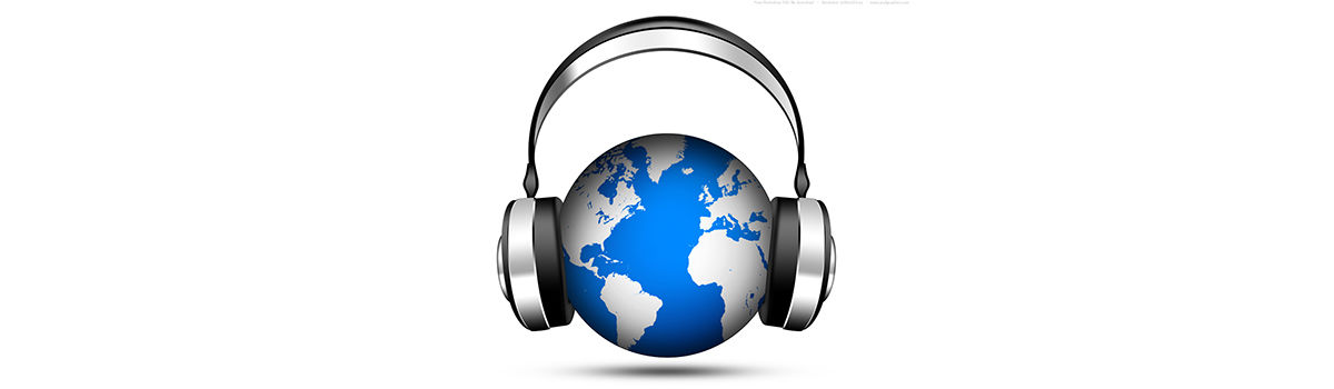 Headline for English-Language Podcasts and Audio to Help You Learn About the World Outside the United States