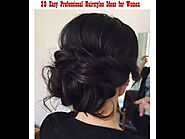 20 Easy Professional Hairstyles Ideas for Women, Hairstyles Ideas Series