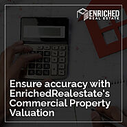Ensure accuracy with EnrichedRealestate's Commercial Property Valuation