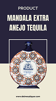 Mandala Extra Anejo Tequila Limited Edition Ceramic