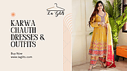 La Glits: Karwa Chauth Dresses & Outfits 2023 – Tamanna Sharma Blogs