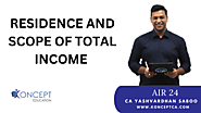 Residence and Scope of Total Income