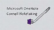 Microsoft OneNote - Cornell Note taking for students