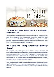 Things To Know Before Buy a Nutty Bubble Birthday Cake