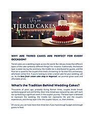 Buy Tiered Cakes | Fresh Cream Cake Shop in Nagercoil