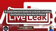 About LiveLeak Alternatives