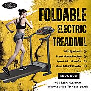 Buy Foldable Electric Treadmill with Bluetooth Online