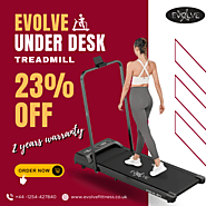 Slim Under Desk Treadmill for Home Office Jogging Walking Pad Fitness Workout – EVOLVE FITTNESS UK