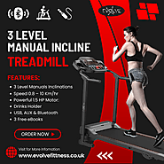 Shop 3 Level Incline Treadmill for Home Running