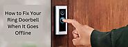 Why Ring Doorbell Keeps Going Offline | +1–800–293–1249 | Medium