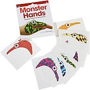 Monster Hands Temporary Tattoos