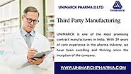 Pharmaceutical contract manufacturing services