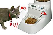 Wireless Whiskers automatic cat feeder