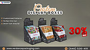 Custom Display Boxes for Less - Verdance Packaging