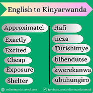 Online English to Kinyarwanda Translation