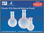 PFA Round Bottom Flasks Suppliers India | DESCO
