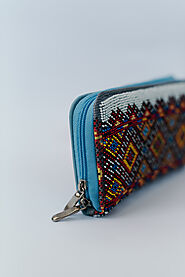 The Artistry Behind Women's Wallet Purses Embroidered with Beads The Beauty of Bead Embroidery