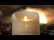 Acquisitions - Luminara Flameless Candle Vidoe for information only