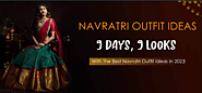 Dazzle Each Day: 9 Vibrant Saree Colors for Navratri 2023