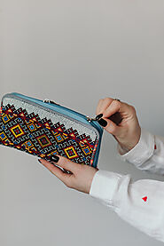 Are there eco-friendly options for beaded wallets?