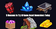 5 Reasons to Try AI Game Asset Generators Today
