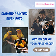 Captured Brilliance: Transform Your Own Photo into a Dazzling Diamond Painting