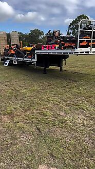 Get Ready for @lawnandlandequipexpo: Premium Trailer Racks by Catch Pro Australia