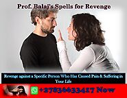 Website at https://www.profbalaj.com/fast-revenge-spells/