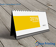 Printed Desk Calendar 2016
