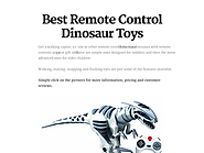 Best Remote Control Dinosaur Toys