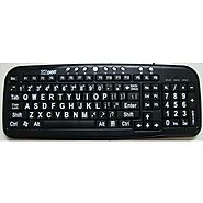 EZsee Large Print Keyboard with USB Connector