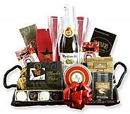 Happy New Year Basket on This Christmas Festival