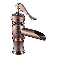 Traditional Brass Antique Copper Bathroom Sink Faucets with best price, Find best deal Traditional Brass Antique Copp...