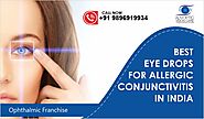 Best Eye Drops For Allergic Conjunctivitis in India - Advoptic Vision Care