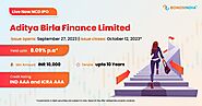 Aditya Birla Finance Limited NCD IPO September 2023 