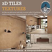 Premium Quality's 3D Tiles offer By The Stone People.