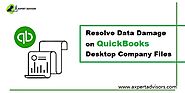 How to Fix Data Damage on Your QuickBooks Desktop Company File?