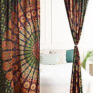 Buy Cotton Curtains for Living Room at Best Price in India – The Art Box Store