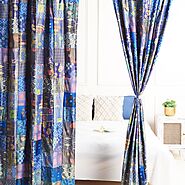 Buy Silk Curtains for Living Room at Best Price in India – The Art Box Store