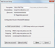 How to access Yahoo Mail using Pop3 or Imap