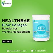 HealthBae Glow Collagen Powder for weight management