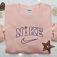 Pinocchio x Nike Embroidered Sweatshirt, Pinocchio Disney Family Shirts, Nike Inspired Embroidered Shirt - Small Gift...