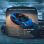 Book Premium Car Rental Dubai Without Deposit +971562794545 MKV