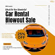 Luxury Car Rental Dubai With No Deposit +971562794545 Full Insurance